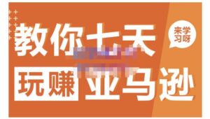 亚马逊电商怎么做,教你轻松玩赚亚马逊,适合零基础学习-个人经验技术分享