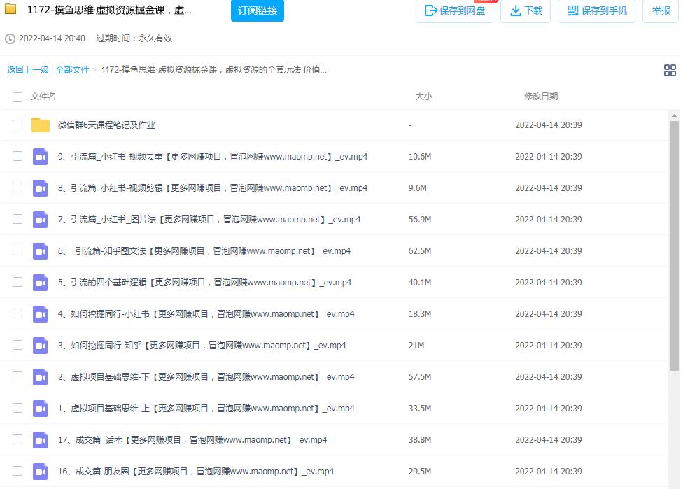 图片[2]-虚拟资源掘金课程，虚拟资源项目价值1880元的全套玩法-个人经验技术分享