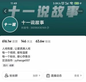 十一说故事故事性中视频教程全集,观众快速共鸣变现的中视频玩法-个人经验技术分享