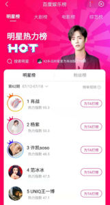 百度娱乐名人榜出炉,范冰冰影响力大,杨紫第二,榜首实至名归-个人经验技术分享