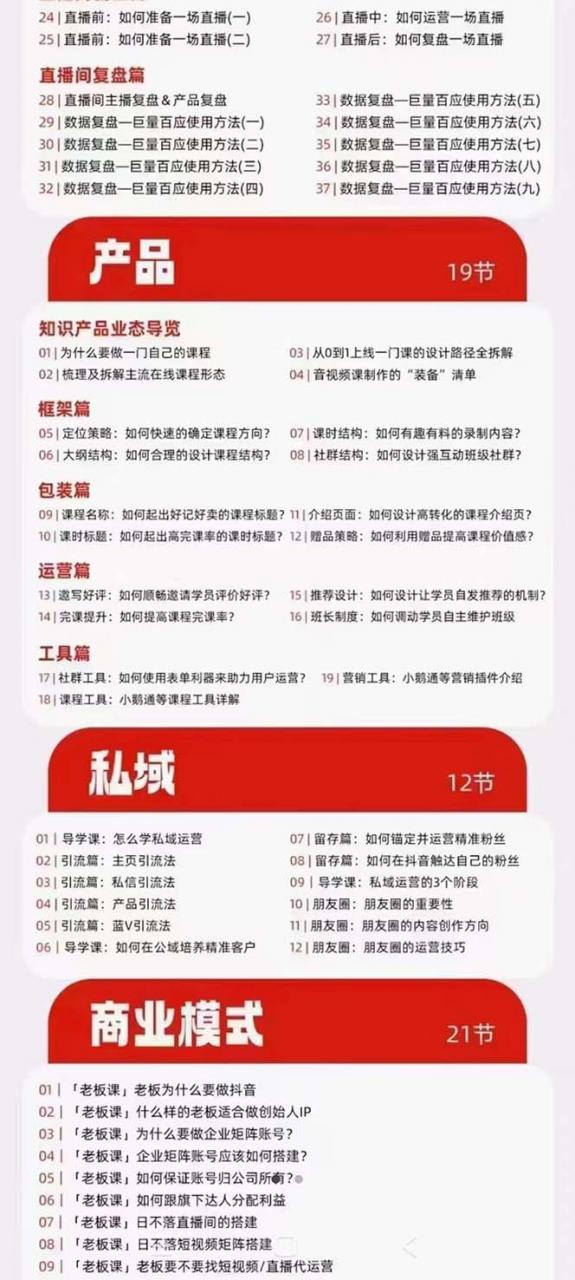 图片[3]-网红校长·短视频IP变现通关秘笈：短视频篇+直播篇+产品篇+私域篇+商业模式-阿灿说钱