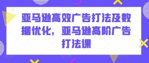 亚马逊高效广告打法及数据优化,亚马逊高阶广告打法课-个人经验技术分享