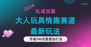 私域宝藏:大人玩具情趣赛道合规新玩法,零投入,私域超高流量成单率高-个人经验技术分享