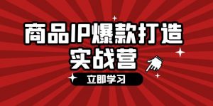 商品-IP爆款打造实战营【第四期】,手把手教你打造商品IP,爆款 不断-个人经验技术分享
