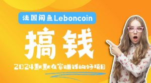 法国闲鱼LEBONCOIN跨境电商教程：环境邮箱电话解决产品上传及流量，悄悄赚钱【揭秘】-个人经验技术分享