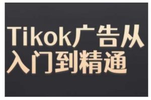 Tiktok Ads实操教程，Tiktok广告从入门到精通-个人经验技术分享