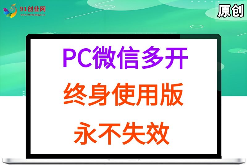 PC微信多开终身定制版，超级简单，几行代码搞定，永不失效 -1
