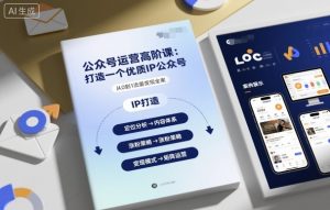 公众号运营高阶课，打造一个优质IP公众号-个人经验技术分享