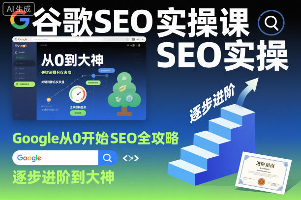 谷歌SEO实操课，Google从0开始SEO全攻略，逐步进阶到大神 -1